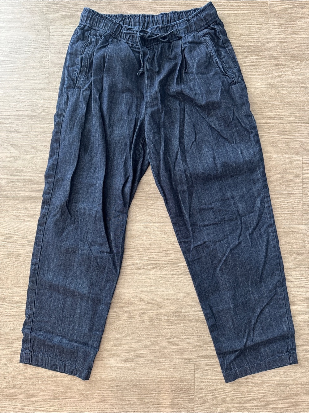 Old Navy High-Rise Relaxed Jeans in Dark Indigo